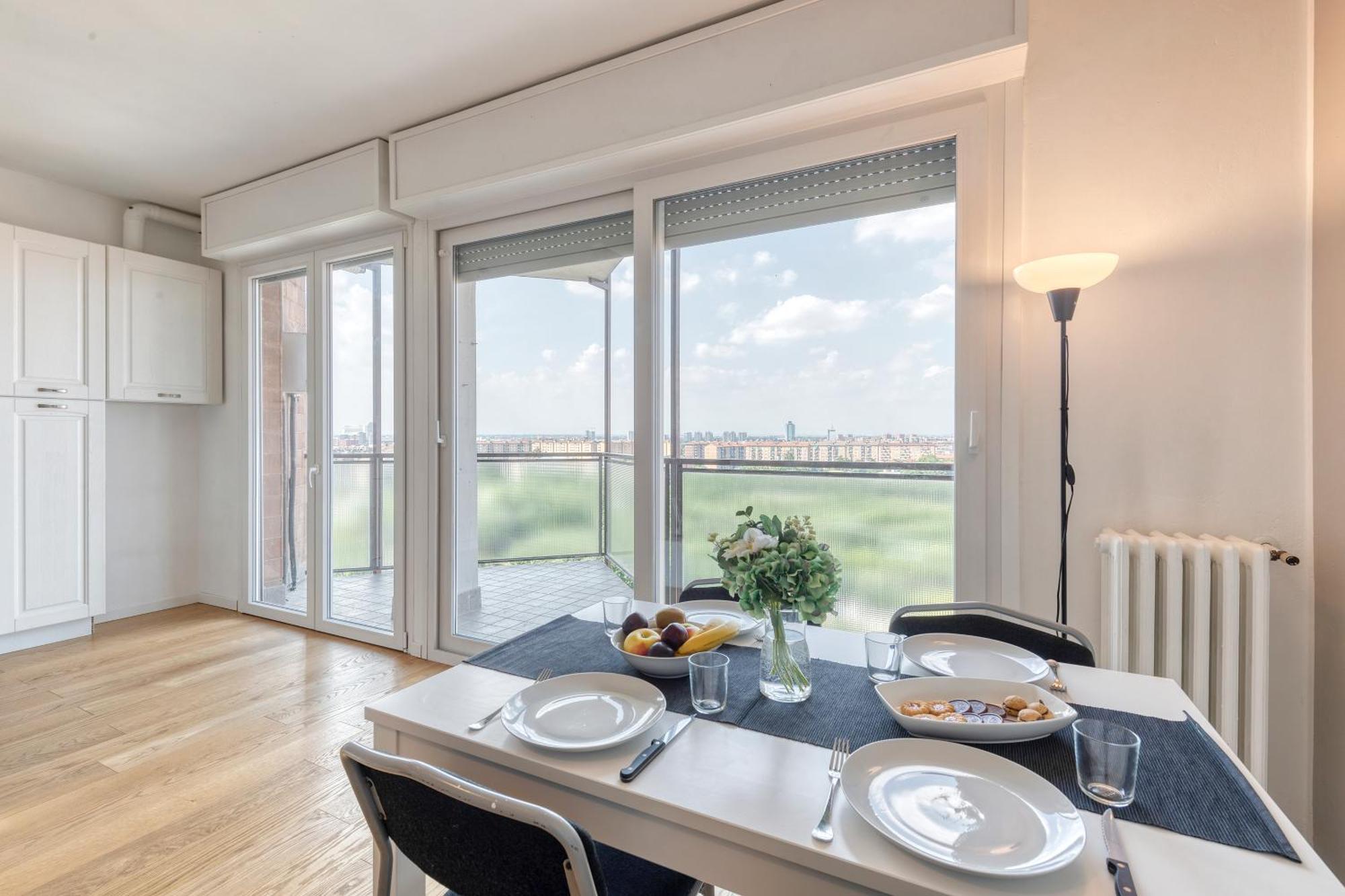 Appartamento Omodeo, 19 - Ampio E Panoramico Milano Esterno foto